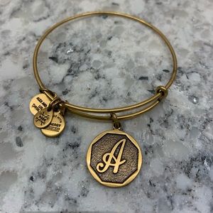 Alex and Ani Initial A Charm Bracelet